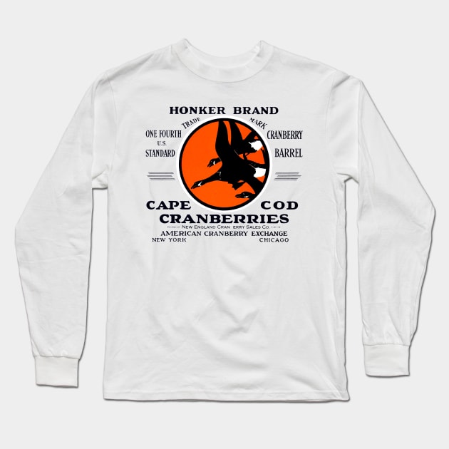 1900 Honker Cranberries Long Sleeve T-Shirt by historicimage